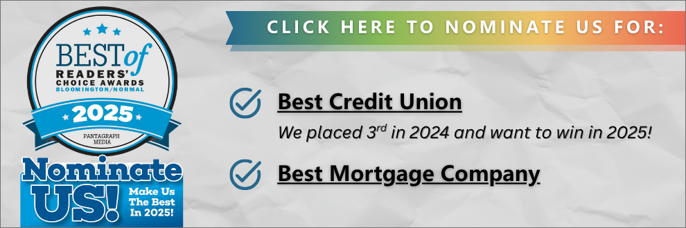 2025 Pantagraph Readers Choice Awards Website Banner