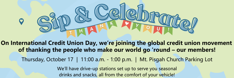 International Credit Union Day Member Event Website Header