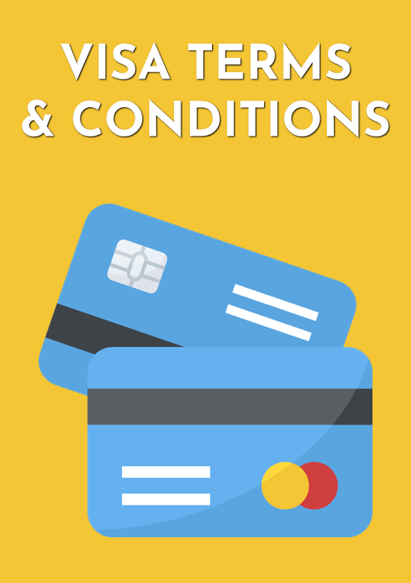 VISA TERMS AND CONDITIONS