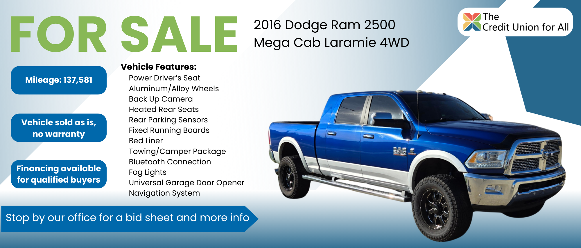 Stop by our office 1